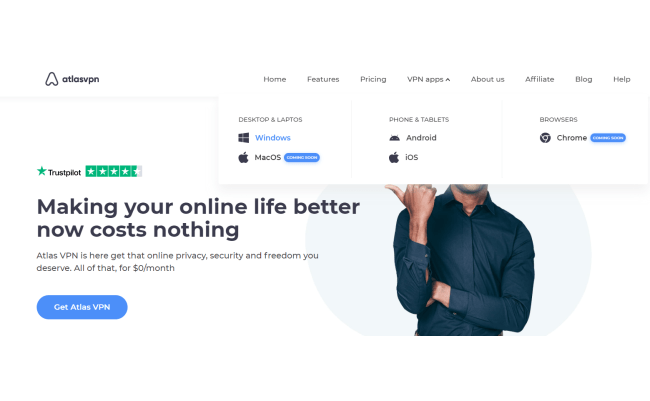 atlas vpn free download