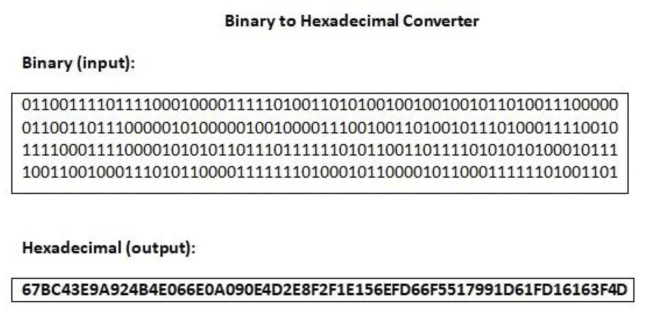 Binary to Hexadecimal Converter