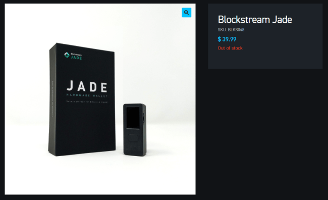 Jade Hardware Wallet Review: Bitcoin Only Wallet