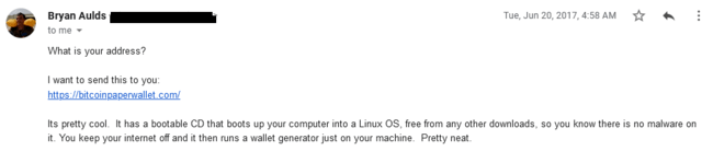 Bryan bootable linux installer email