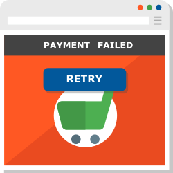 Payment failed popup