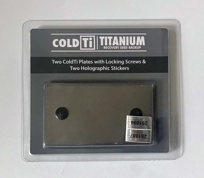 ColdTi unboxing