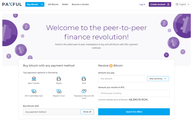 paxful buy bitcoin with credit card