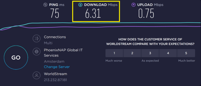 compare speed of ipvanish nord vpn