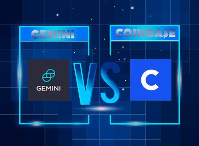 gemini fees vs coinbase fees