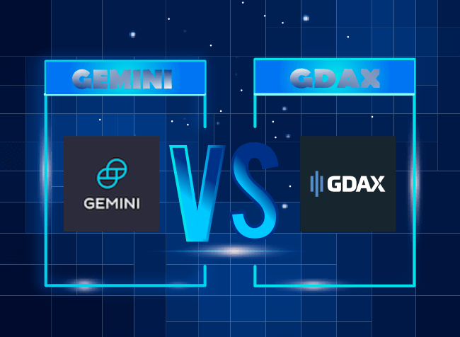 Gemini versus GDAX concept