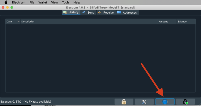 Electrum Network Settings