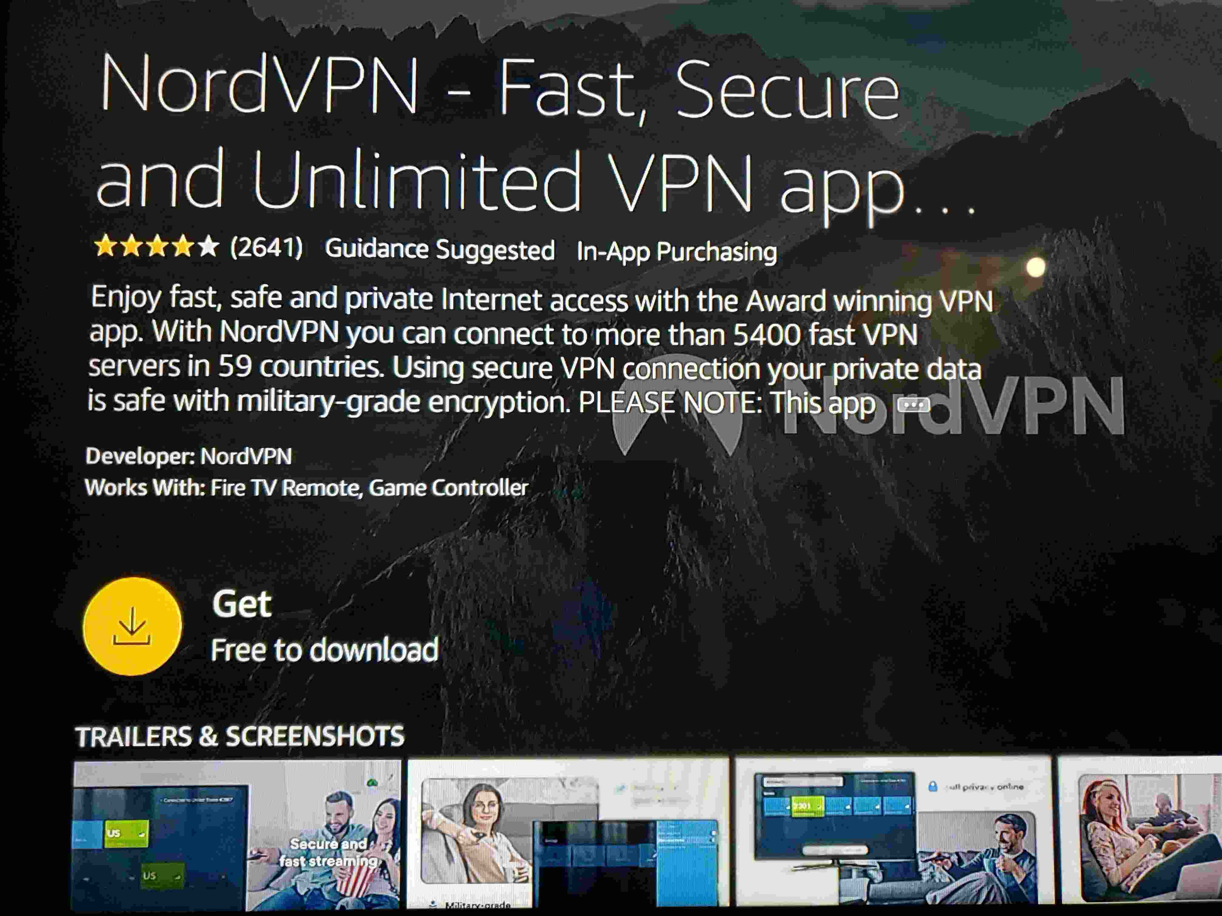 download nordvpn to firestick