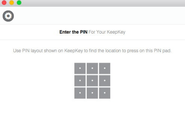 Keepkey PIN Protection