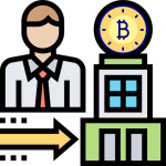 Bitcoin brokerage Icon