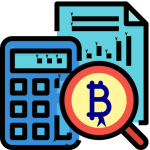 Bitcoin analysis Icon