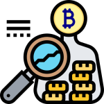 Bitcoin trends Icon