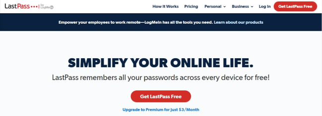 lastpass downloads page