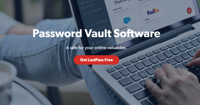 lastpass open vault