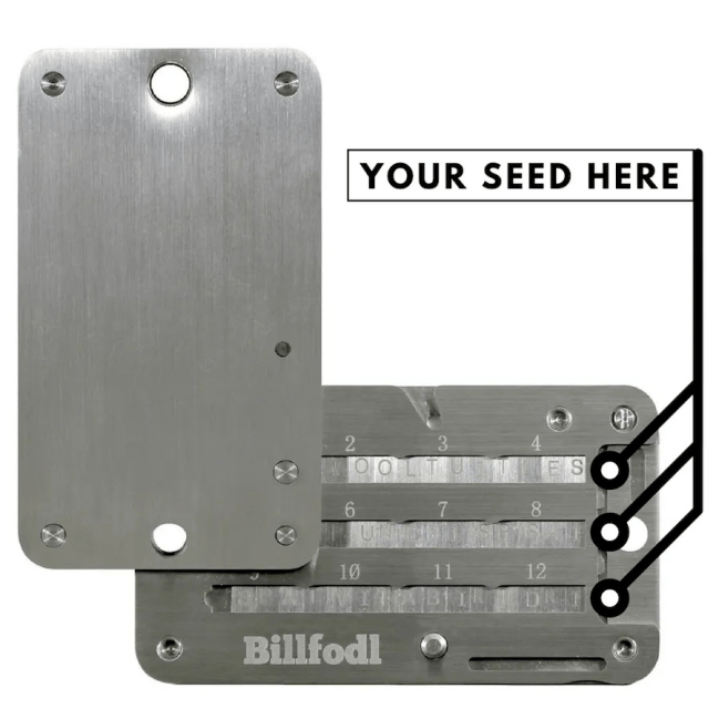 billfodl seed here