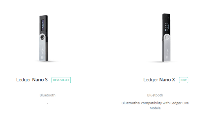 Screenshot of ledger.com