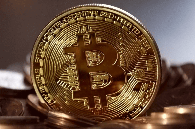 Bitcoin logo coin