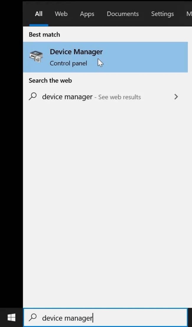 device manager