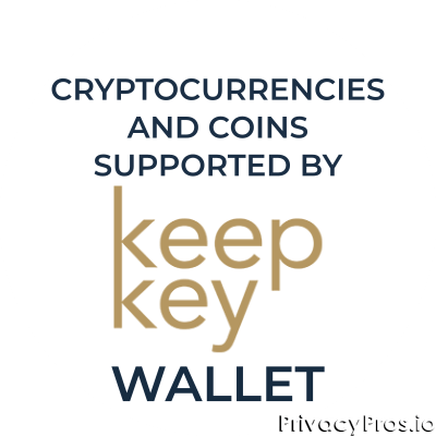 What cryptocurrencies and coins KeepKey wallet supports