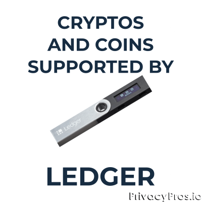 What cryptocurrencies and coins Ledger Nano S and Nano X support