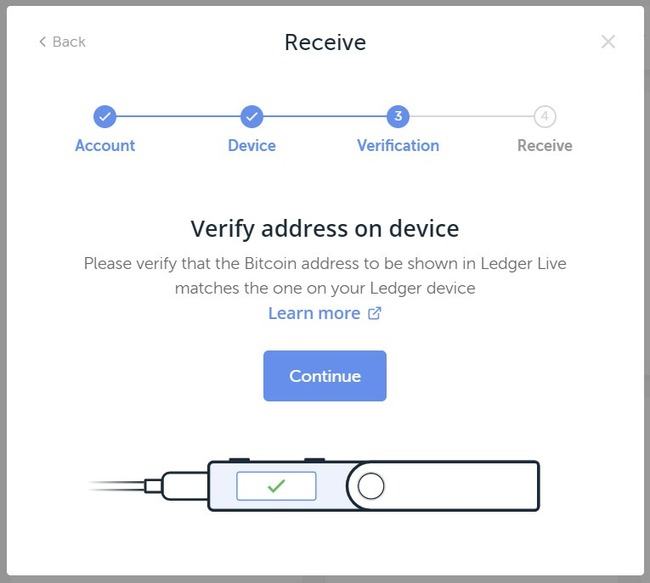 how to transfer coinbase to ledger