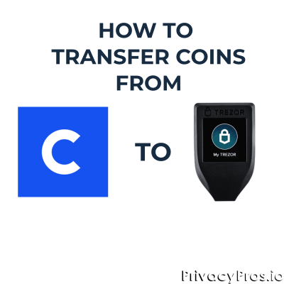 how to transfer from coinbase to trezor