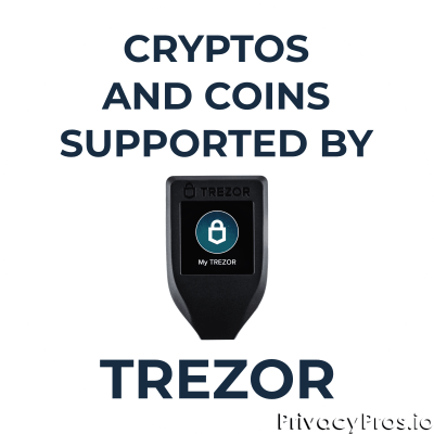 trezor crypto coins support