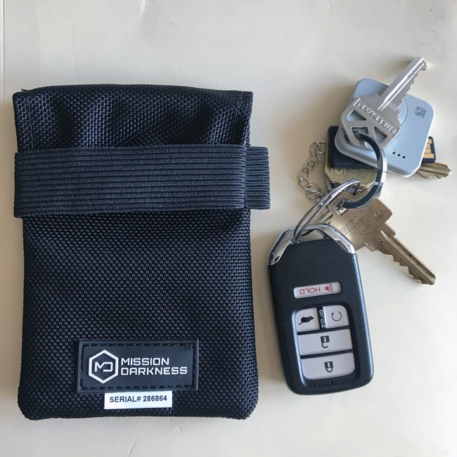 Mission Darkness™ Faraday Bag for Keyfobs - Practical Preppers