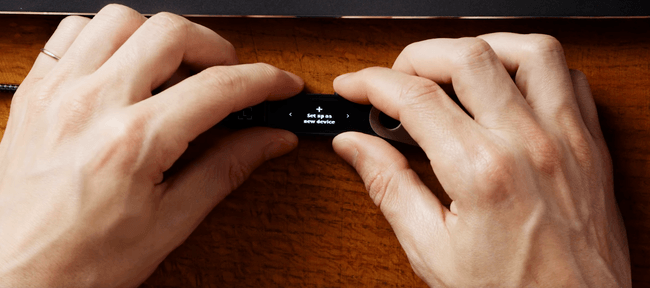 ledger set up new device