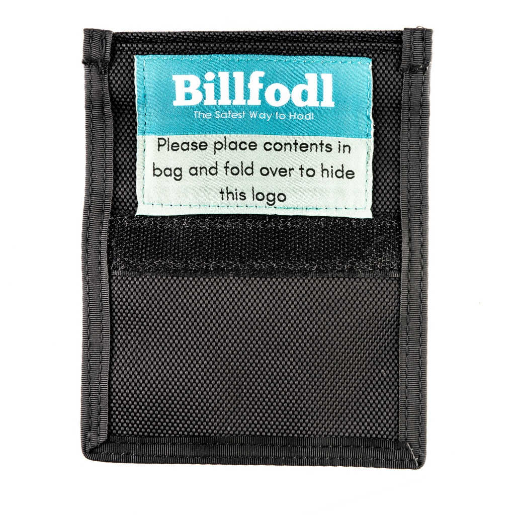 Billfodl Faraday Bag Bundle EMI & RFI Shielding Double Roll Velcro Bag | Block RFID Readers, Key Fob and Cell Signals