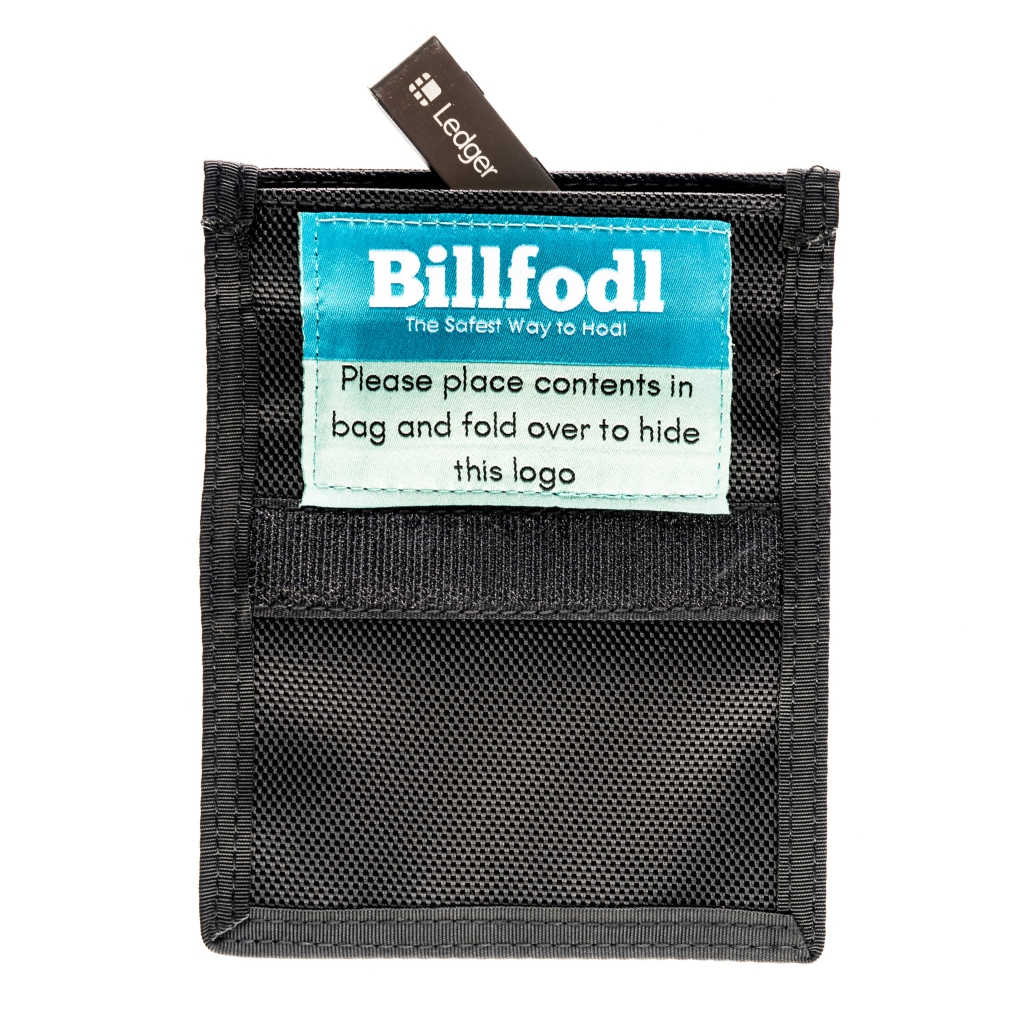 Billfodl Faraday Bag Bundle EMI & RFI Shielding Double Roll Velcro Bag | Block RFID Readers, Key Fob and Cell Signals