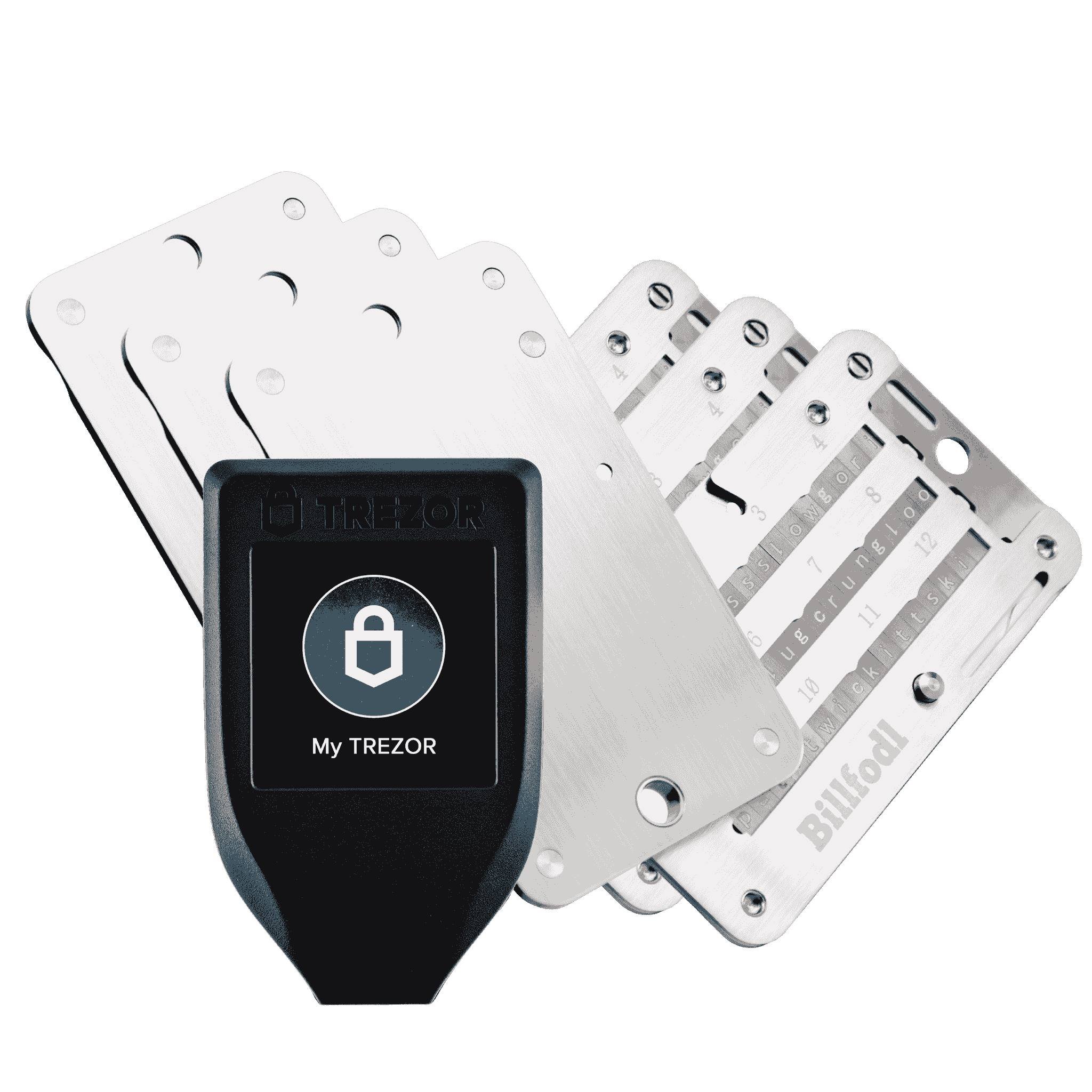 Trezor Model T and Billfodl 3 Pack