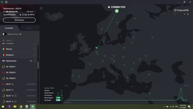 is protonvpn free safe