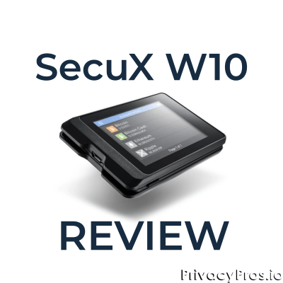 SecuX W10 Review