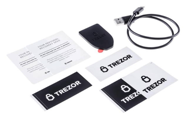 Screenshot of trezor.io