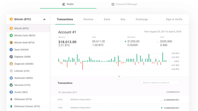 Screenshot of trezor.io