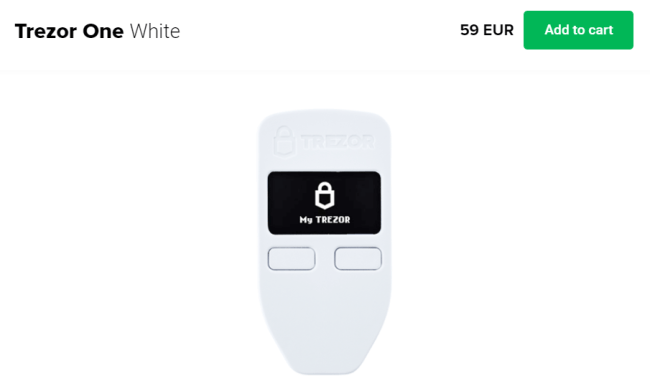 Trezor Ultimate Pack, Size: One size, White