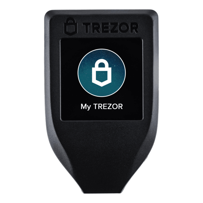 Trezor model T