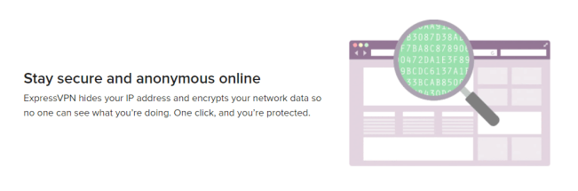 Screenshot of expressvpn.com
