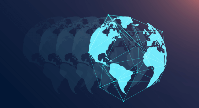 World network background 