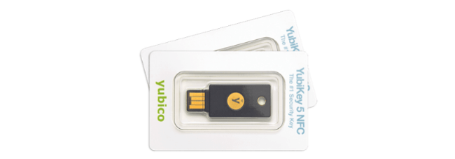 two yubikeys